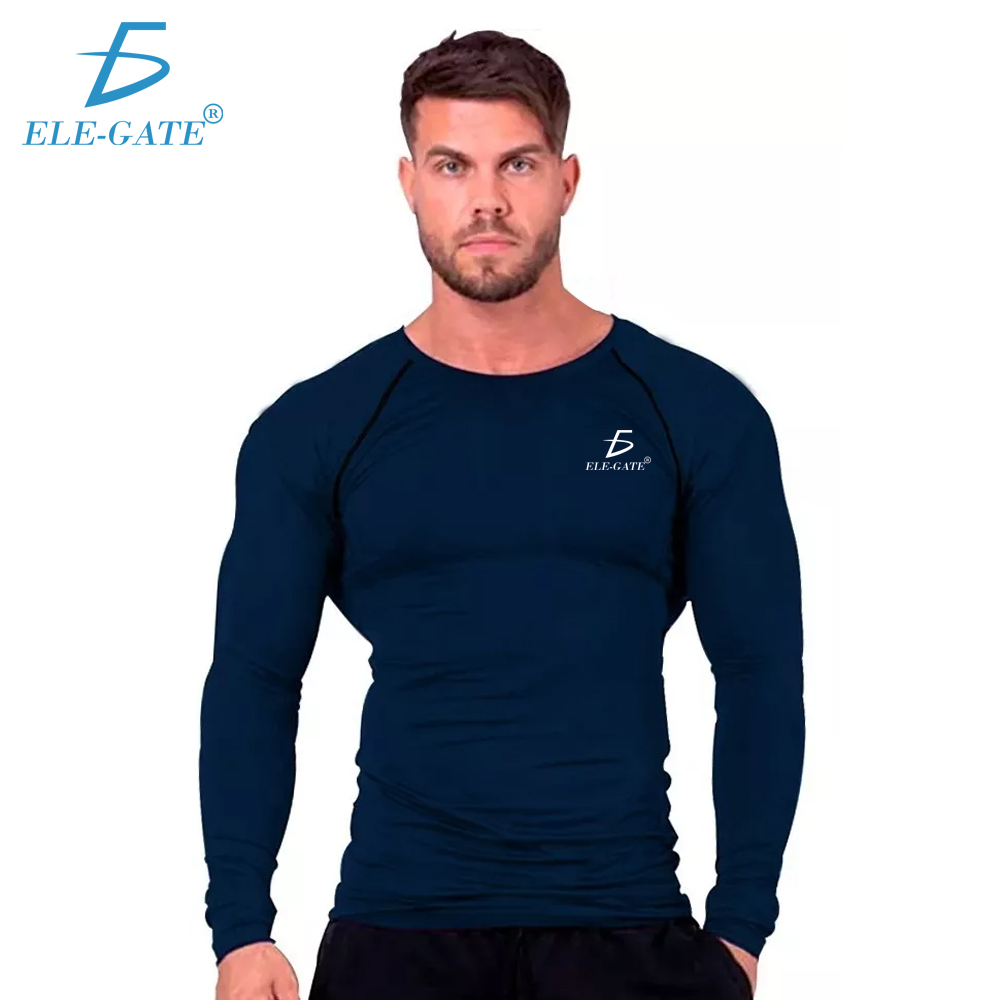 Camisa de Compresión de Manga Larga para Hombre Transpirables. TALLA XL