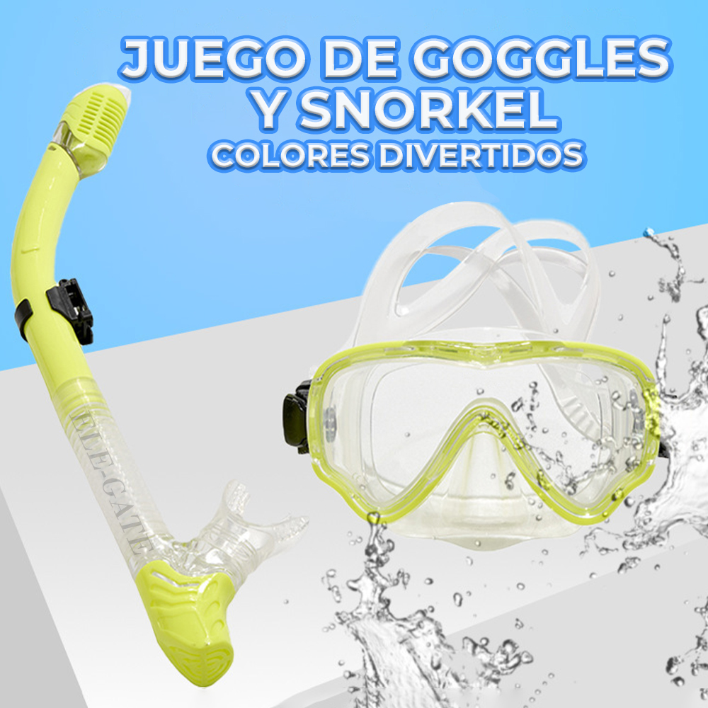Equipo de esnórquel para Adultos