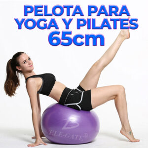 Pelota para Estabilidad Barre de Fitness Yoga Pilates Core Entrenamiento y Terapia Física.
