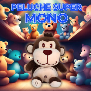 Mono de Peluche Kawaii Regalo para Niñas y Niños