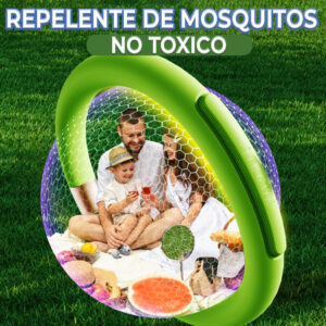 Brazalete repelente de mosquitos individual e impermeable para interiores