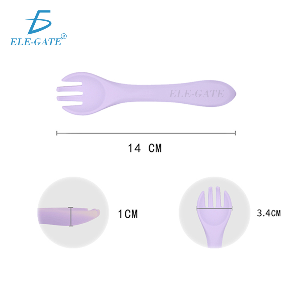 Set de utensilios de alimentación para bebés: practicidad y comodidad en cada comida - Image 4