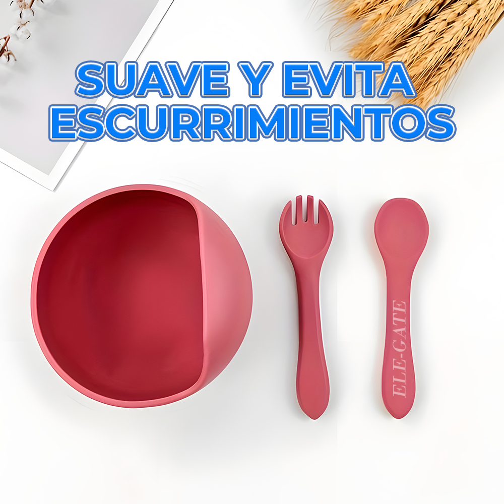 Set de utensilios de alimentación para bebés: practicidad y comodidad en cada comida - Image 3