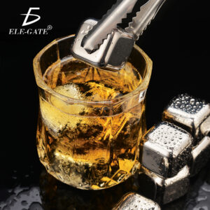 Cubos de acero inoxidable reutilizables para enfriar bebidas