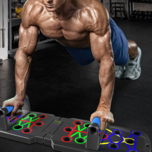 Tabla Push-up Portátil, Multifunción Plegable 10 en 1