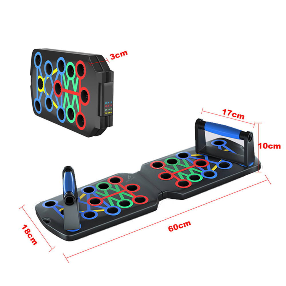 Tabla Push-up Portátil, Multifunción Plegable 10 en 1 - Image 5