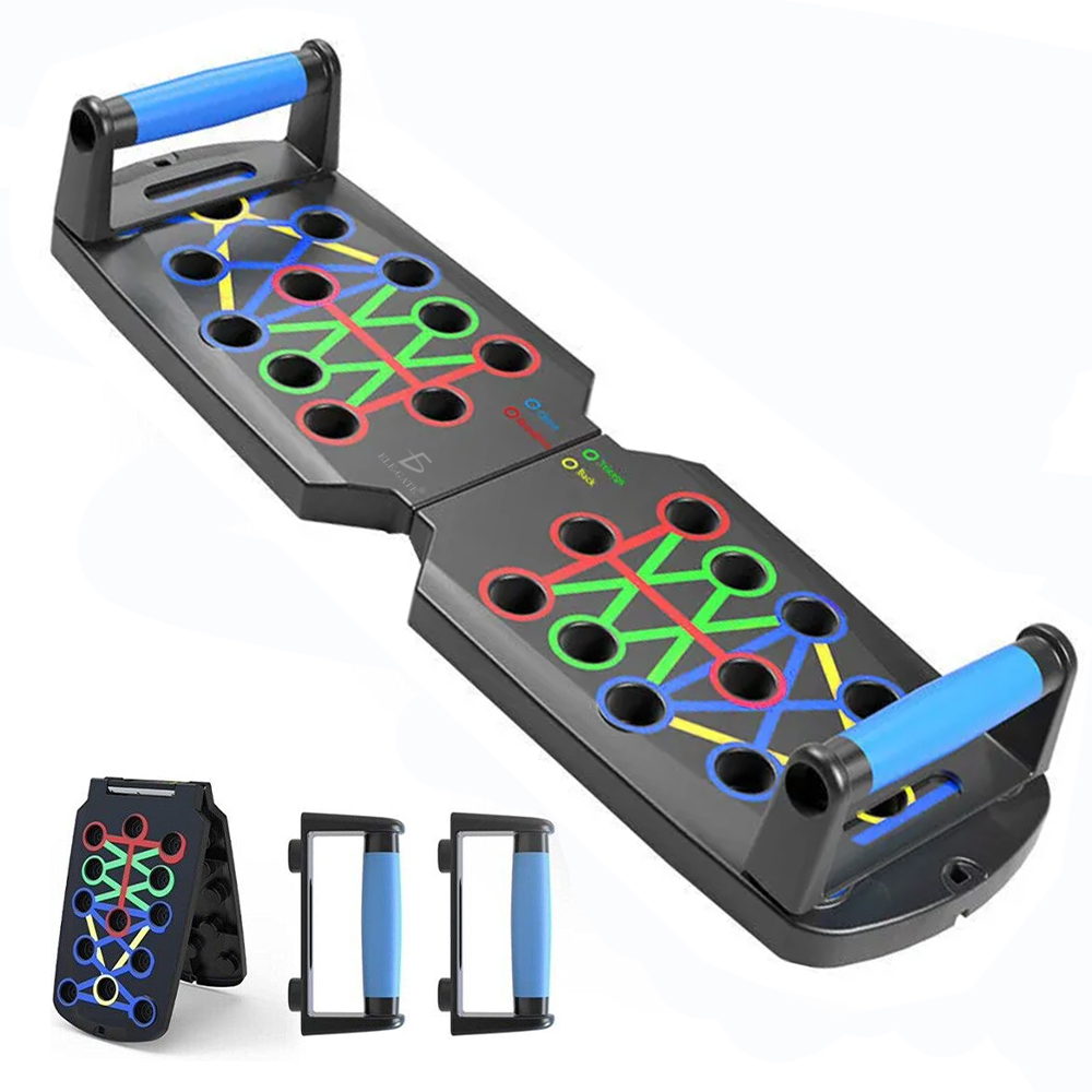 Tabla Push-up Portátil, Multifunción Plegable 10 en 1 - Image 2