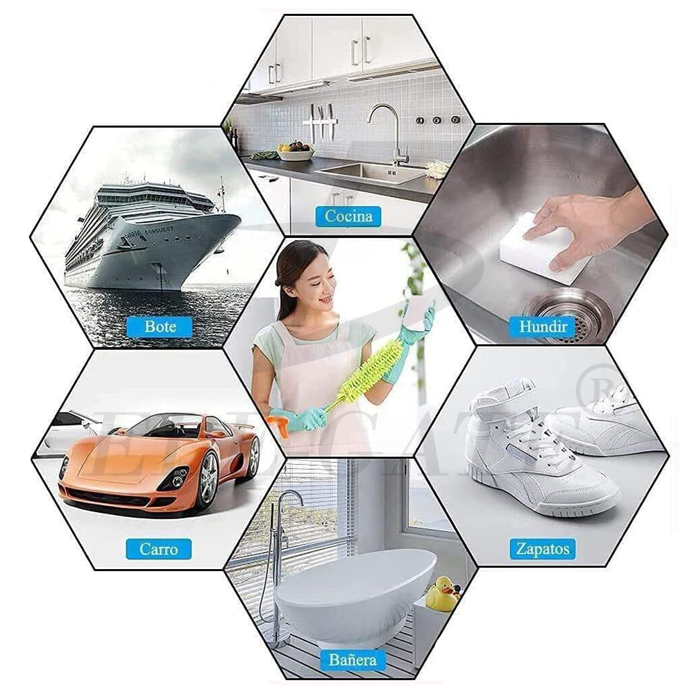 Esponja Mágica Magiesponja Para Limpieza Paquete 10 Pzs - Image 5