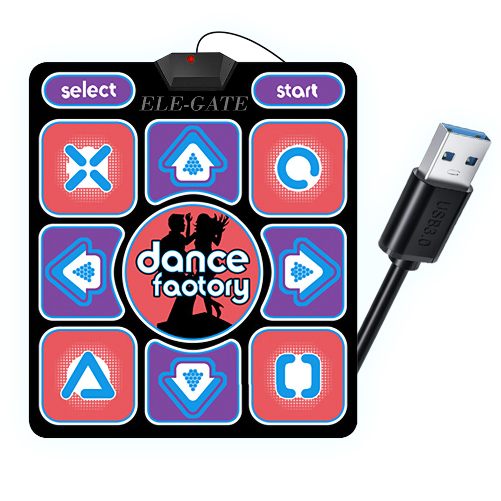 Tapete de Baile Electrónico Musical para Niños y Adultos - Alfombrilla Antideslizante con Interfaz USB - Image 2