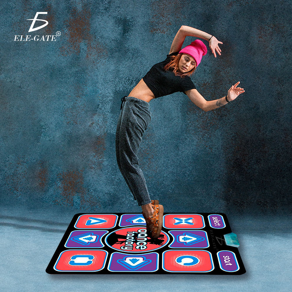 Tapete de Baile Electrónico Musical para Niños y Adultos - Alfombrilla Antideslizante con Interfaz USB