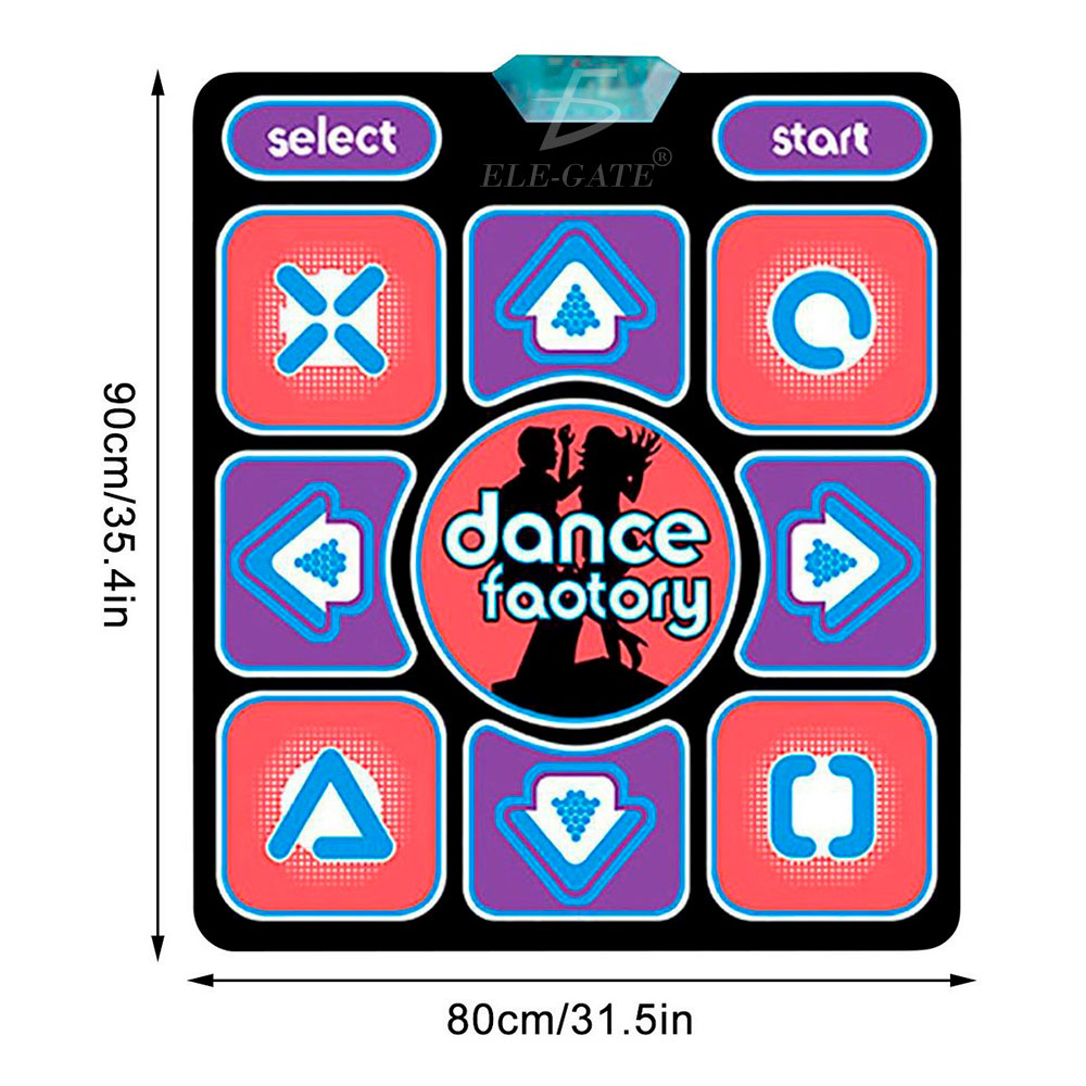 Tapete de Baile Electrónico Musical para Niños y Adultos - Alfombrilla Antideslizante con Interfaz USB - Image 4