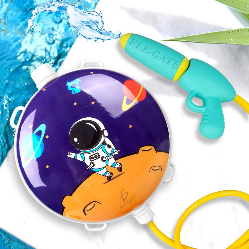 Pistola De Agua Mochila 600ML Redonda Diseño de SPACE - Image 2