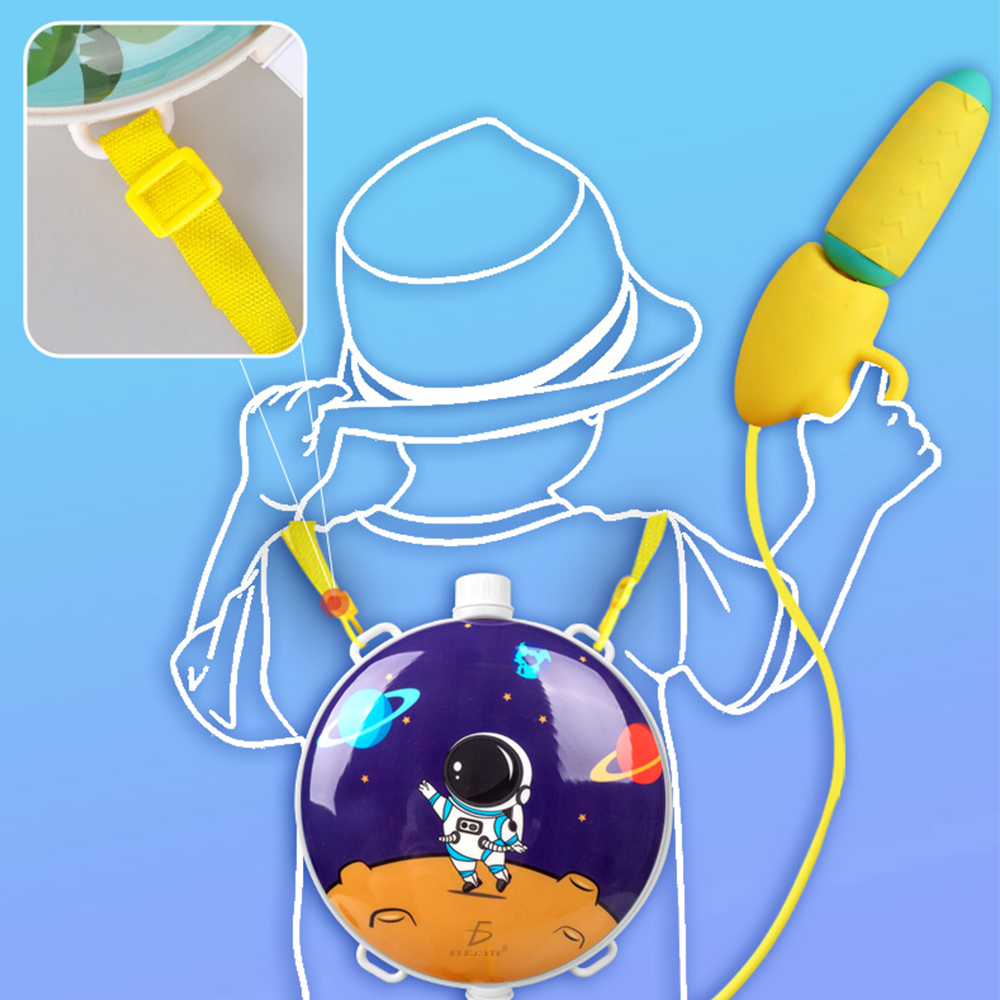 Pistola De Agua Mochila 600ML Redonda Diseño de SPACE - Image 5