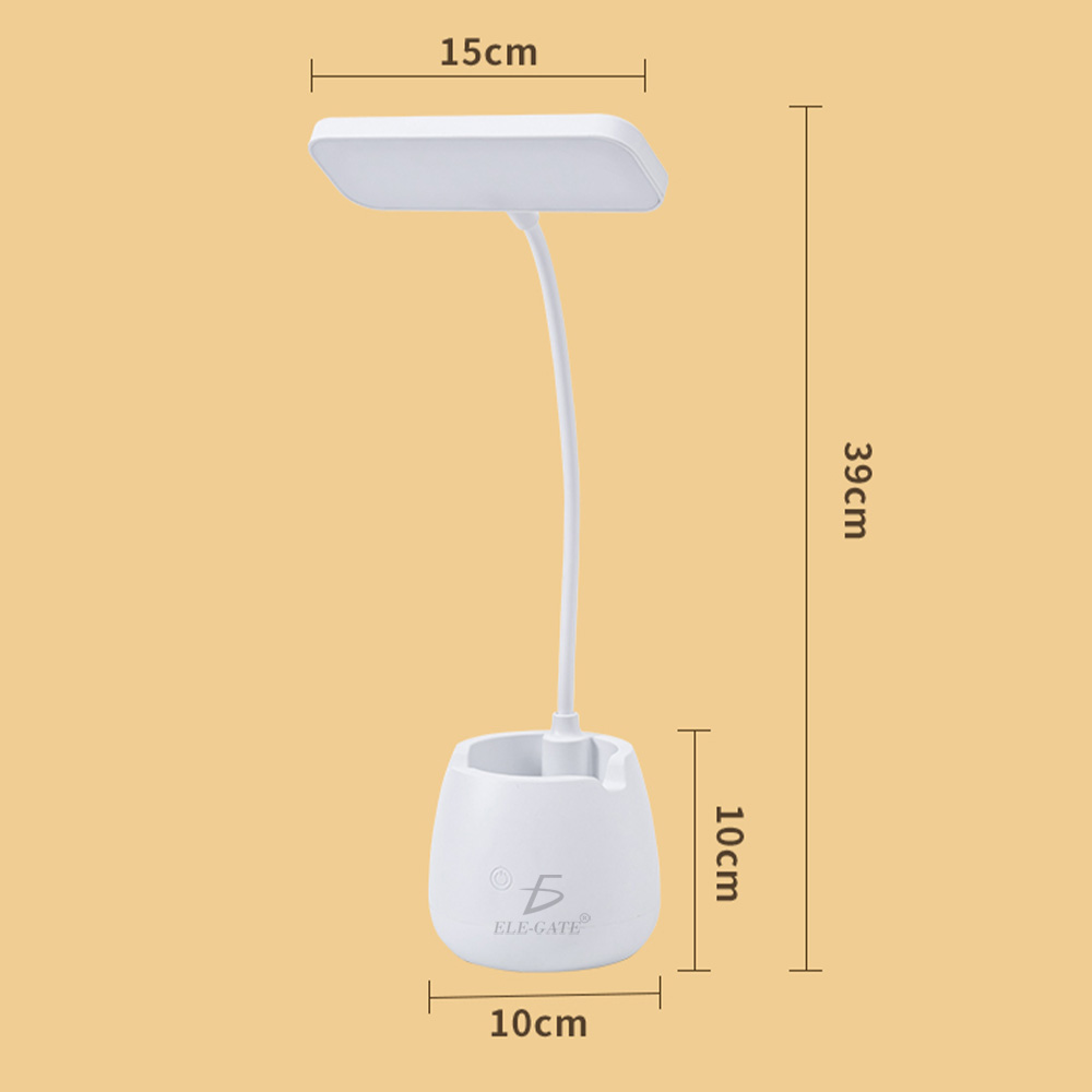 Lámpara de Escritorio Plegable y Conveniente con Diseño de Porta Lápices - Iluminación práctica y organización en un solo producto - Image 6