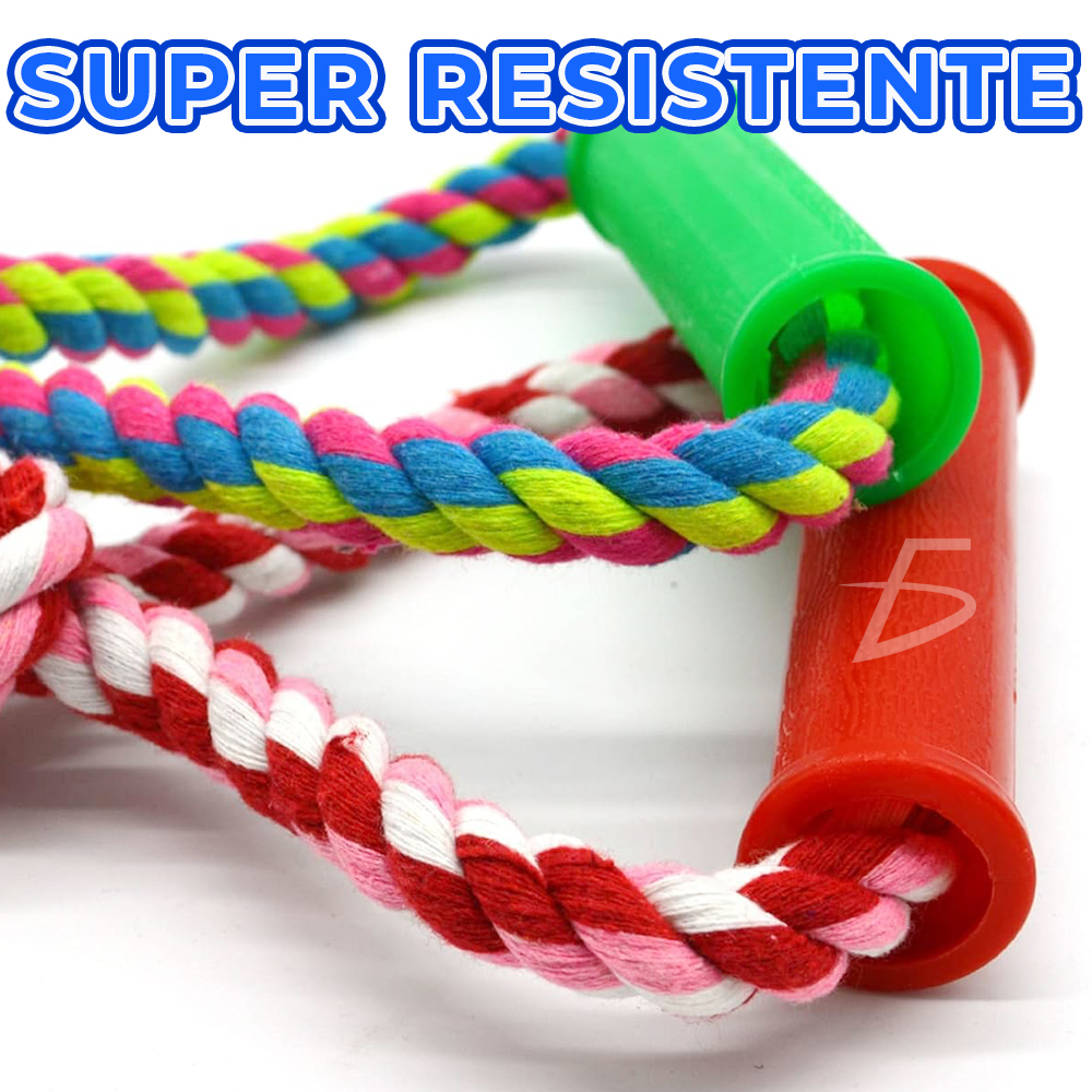 Conjunto de 4 Juguetes Interactivos de Cuerda con Pelota - Image 3