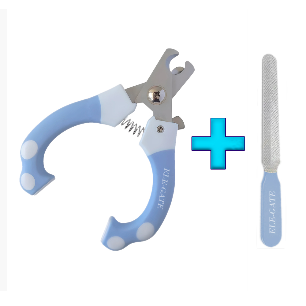 Cortauñas Profesional para Mascotas con Asas Antideslizantes y Lima de Uñas - Image 3