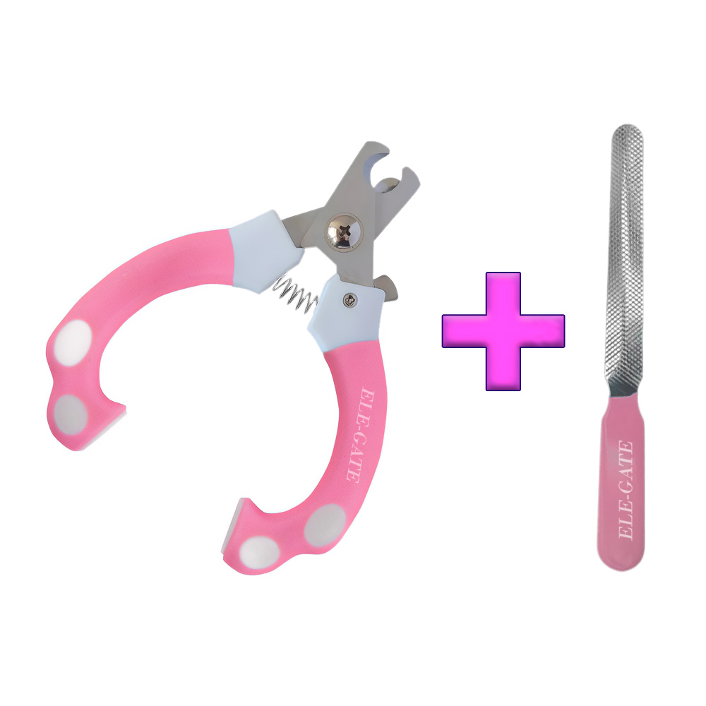 Cortauñas Profesional para Mascotas con Asas Antideslizantes y Lima de Uñas - Image 4