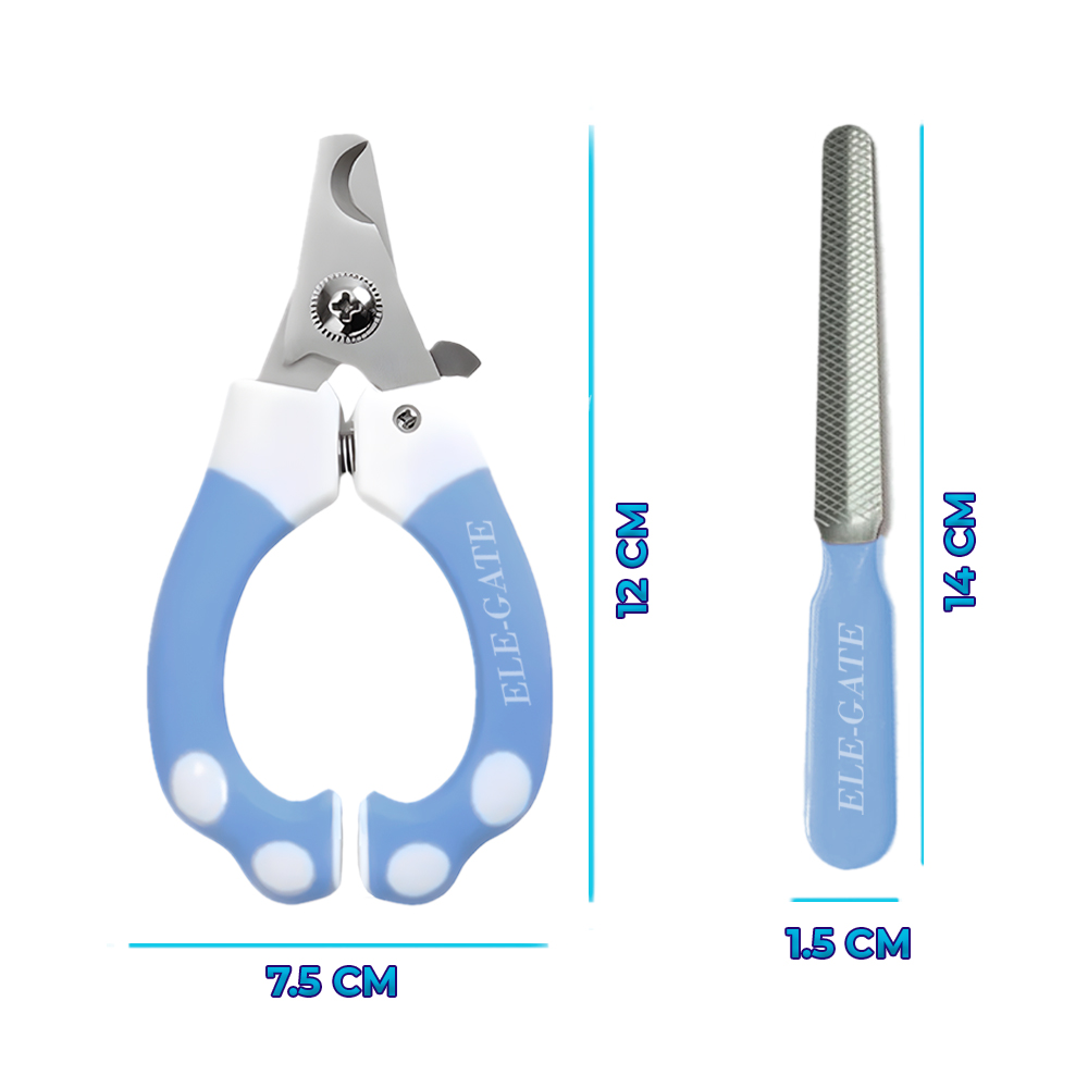 Cortauñas Profesional para Mascotas con Asas Antideslizantes y Lima de Uñas - Image 2