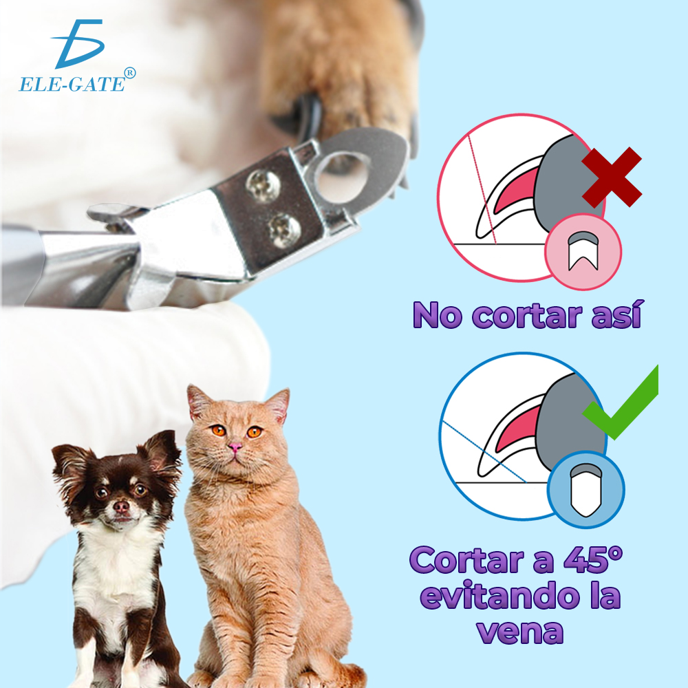Cortaúñas para perros y gatos con lima - Image 3