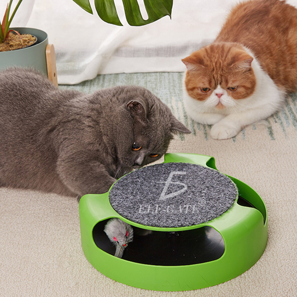 Juguete Giratorio para Gatos con Ratón - Image 5