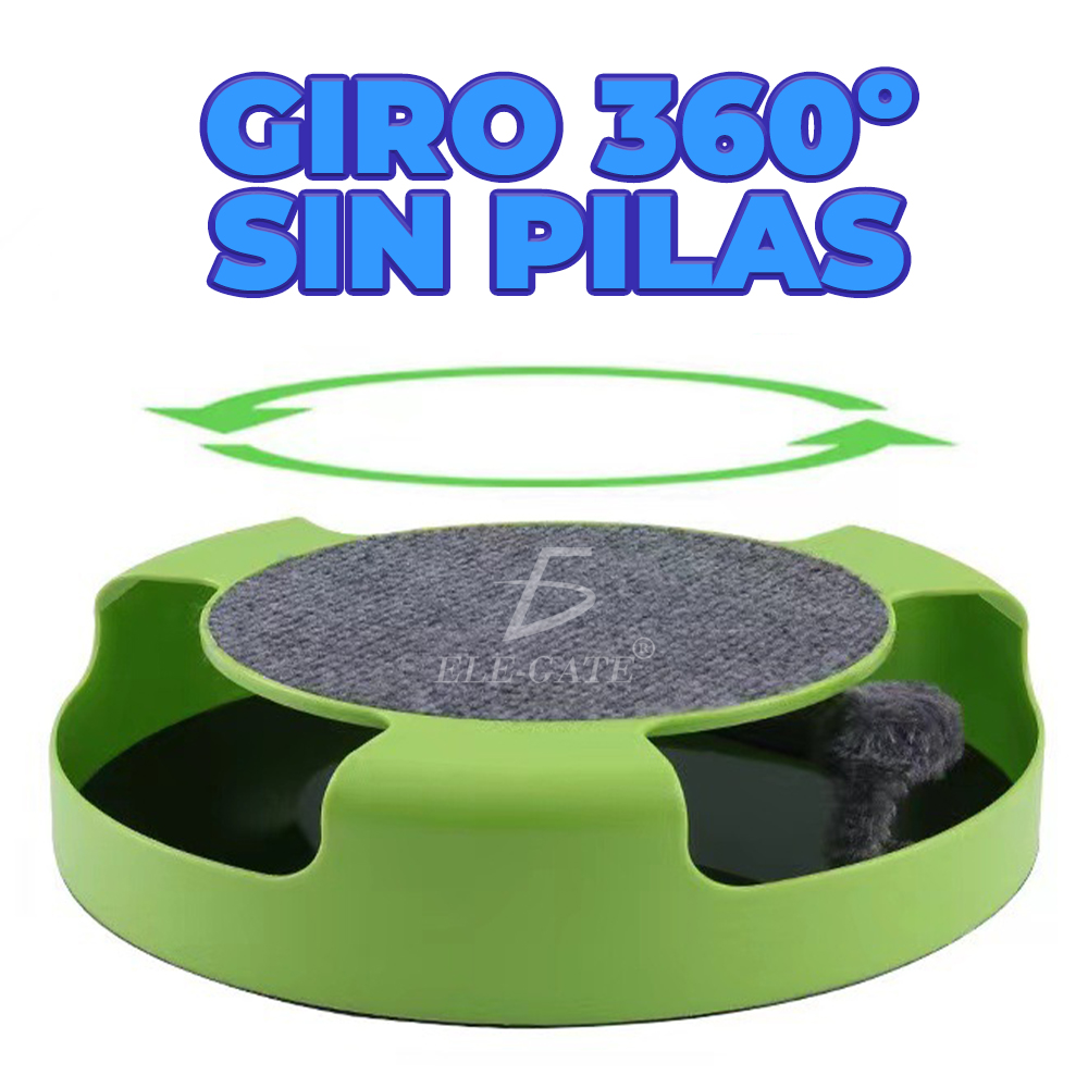 Juguete Giratorio para Gatos con Ratón - Image 2