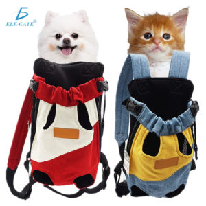 Bolso portátil de Cuatro Patas de Mascota para Viaje Divertido Talla S