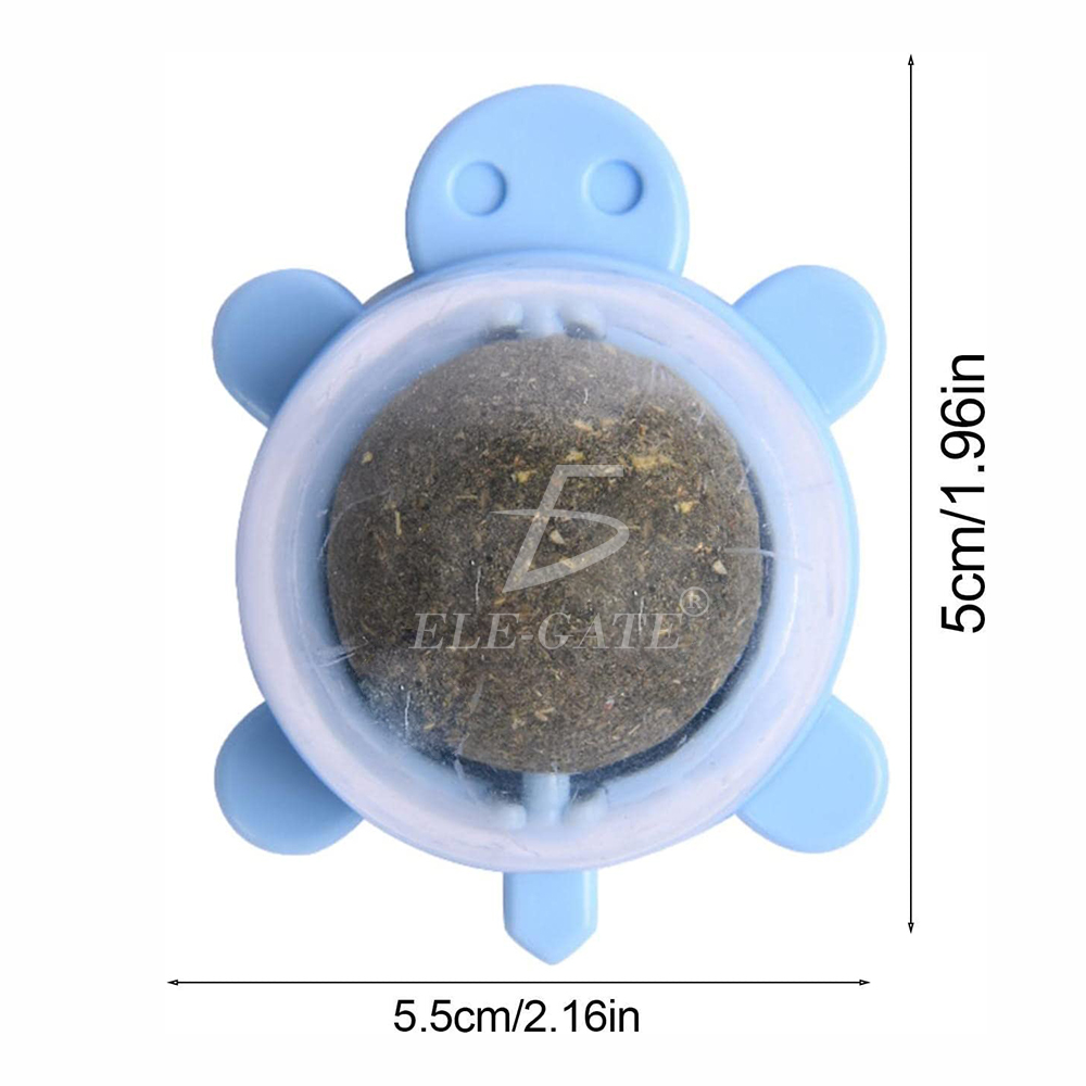 Giratorio Catnip Bolas para Gatos Diseño de Tortuga - Image 4