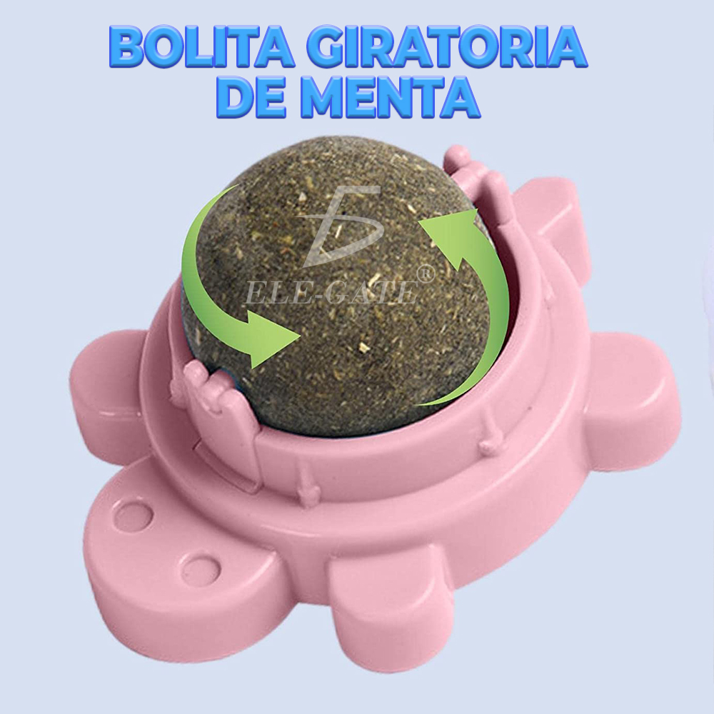 Giratorio Catnip Bolas para Gatos Diseño de Tortuga - Image 3