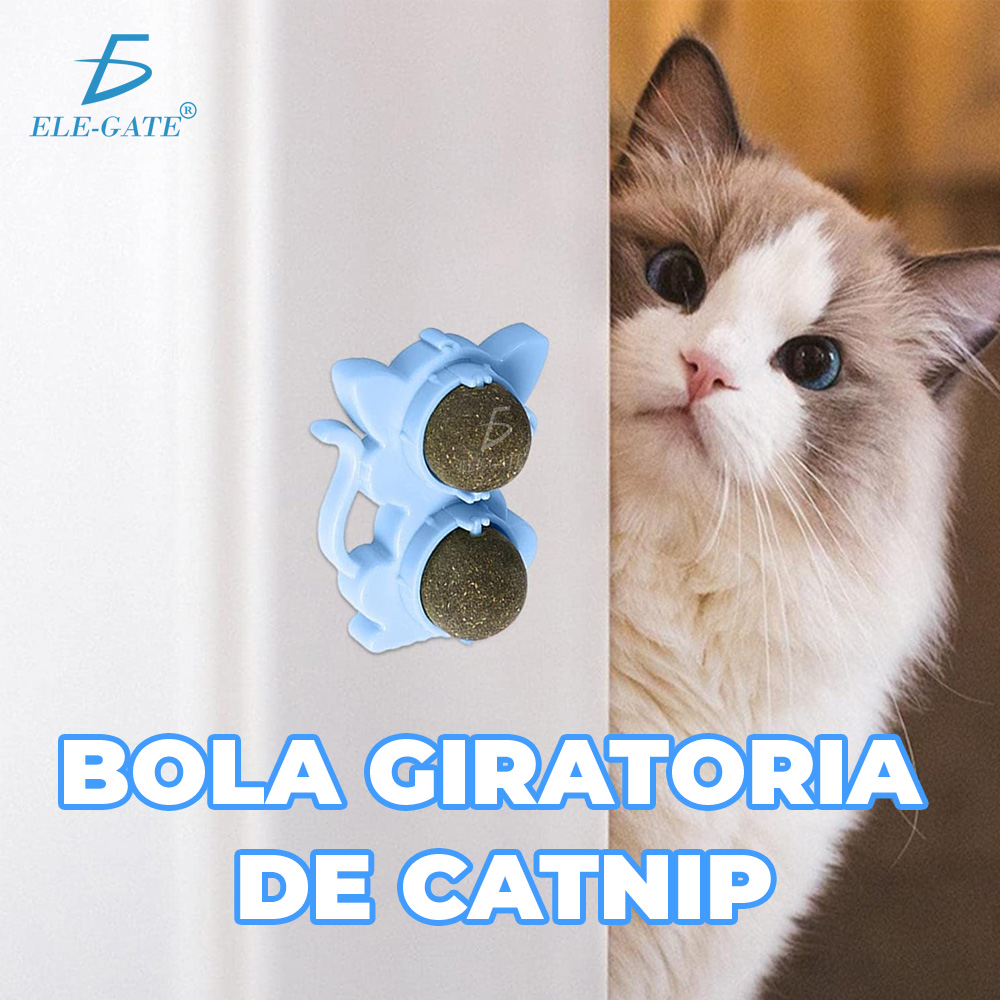 Juguete para Gatos Interactivos, para Limpiar los Dientes