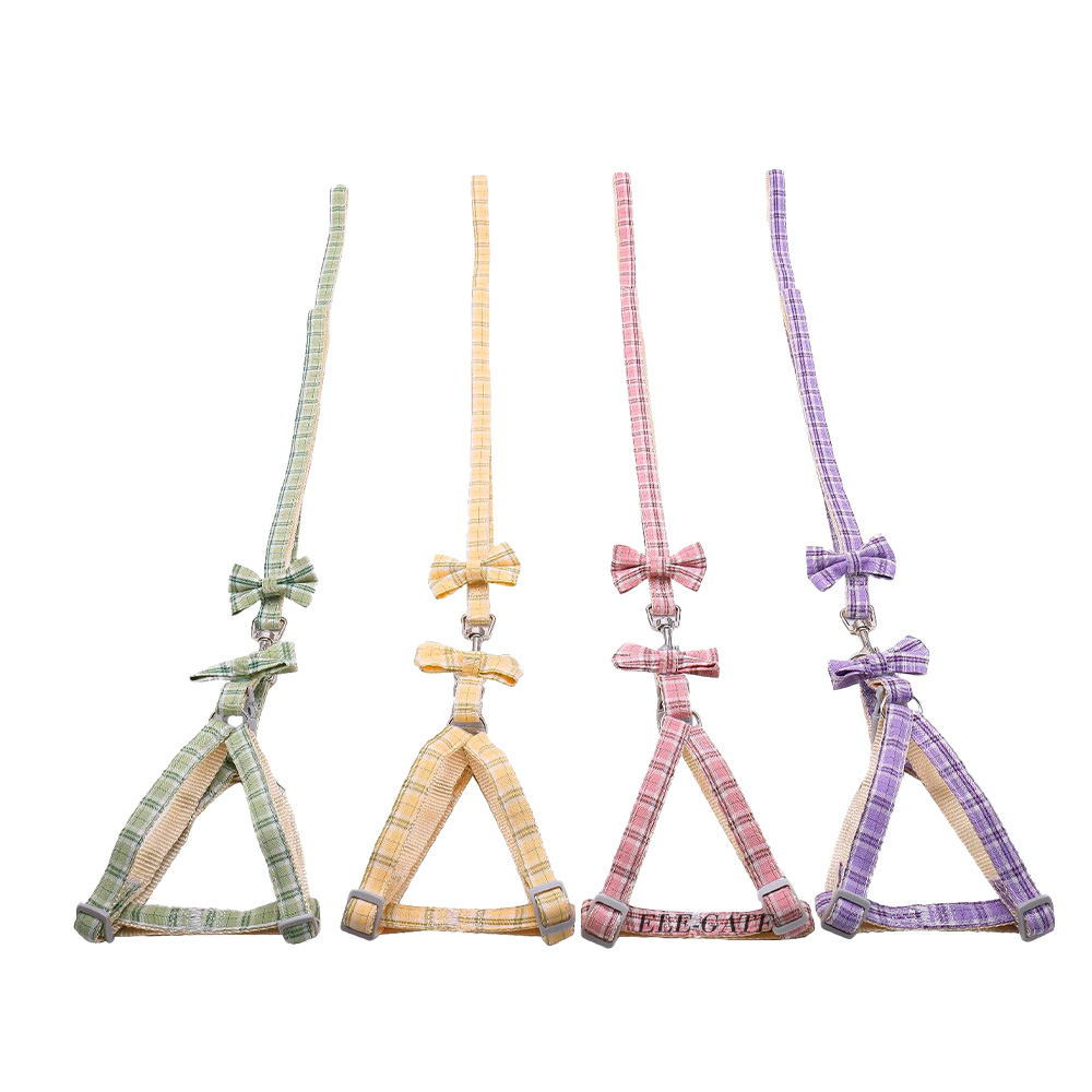 Correa Kawaii para Mascota Pequeña con Moño - Image 3