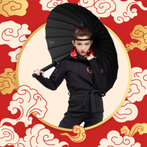 sombrilla Paraguas Con Forma De Katana.