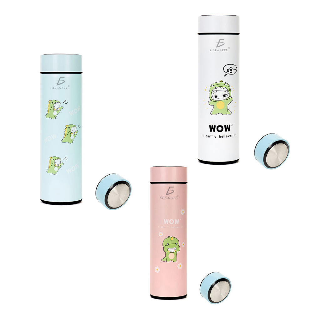 Termo de Acero Inoxidable Aislado al Vacío Diseño de Dinosaurios - Image 2