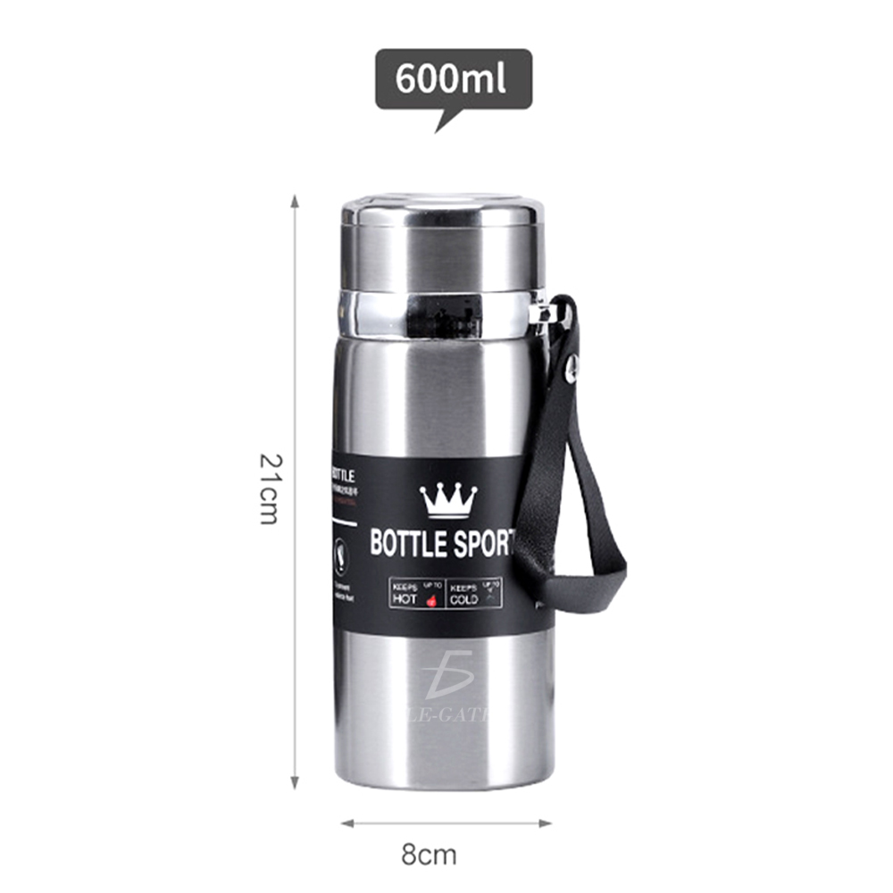 Termo Botella de acero inoxidable de 600 ML - Image 3