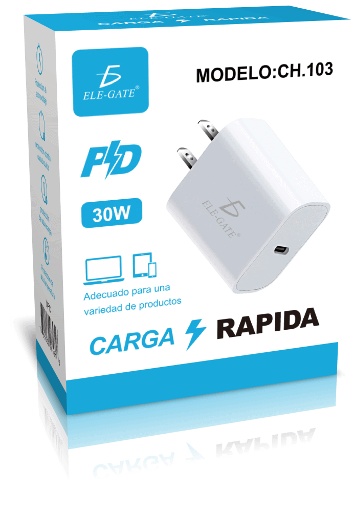 Cargador de 30W con Carga Rápida y Power Delivery (PD) - Image 4