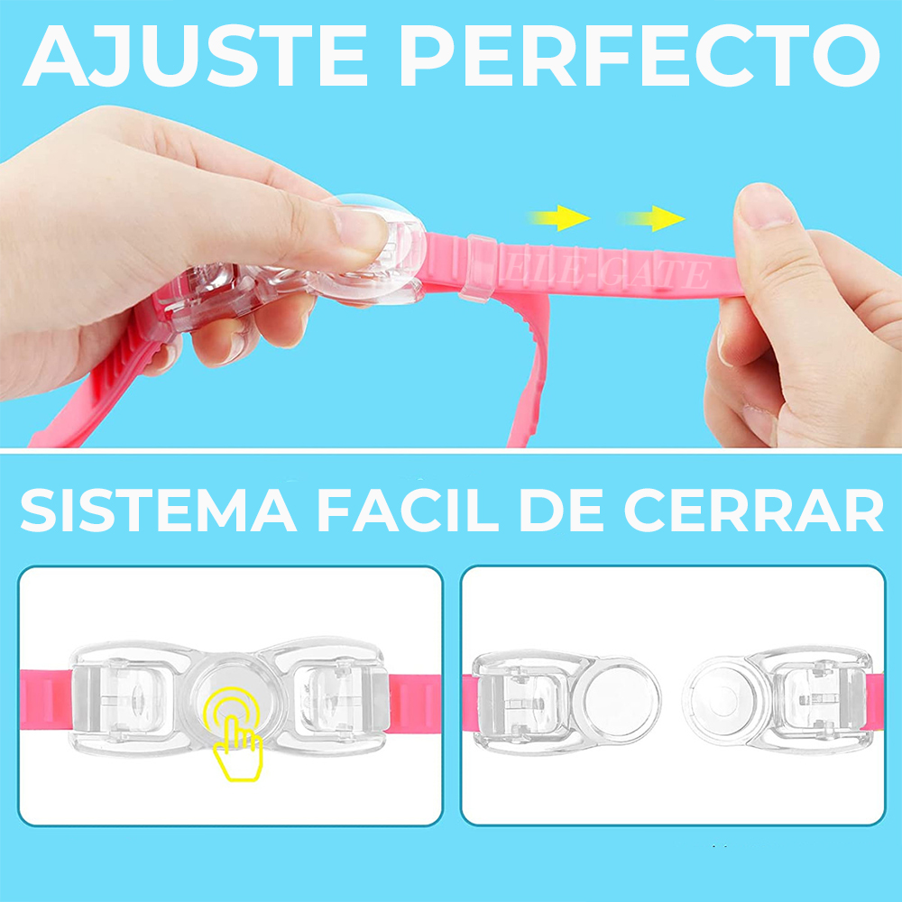 Gafas de Natación para Niños con Visión Amplia y Anti-vaho - Image 5