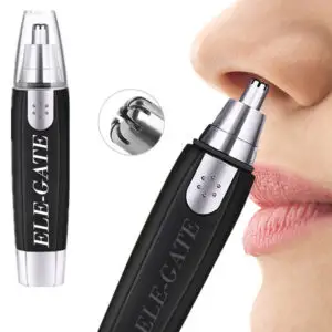 Cortadora de Vello Nasal y de Orejas con Cuchillas de Acero Inoxidable