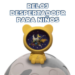 Reloj Despertador Astronauta de Vinilo 