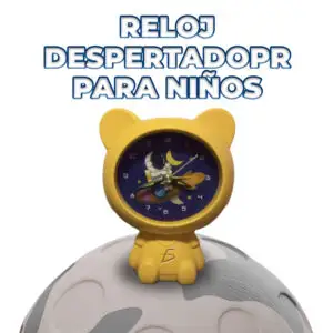 Reloj Despertador Astronauta de Vinilo 