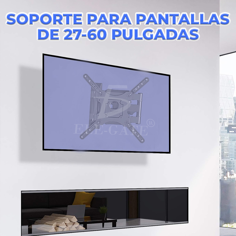Soporte de TV 27 a 60 pulgadas de Alta Capacidad de movimiento completo - Image 4