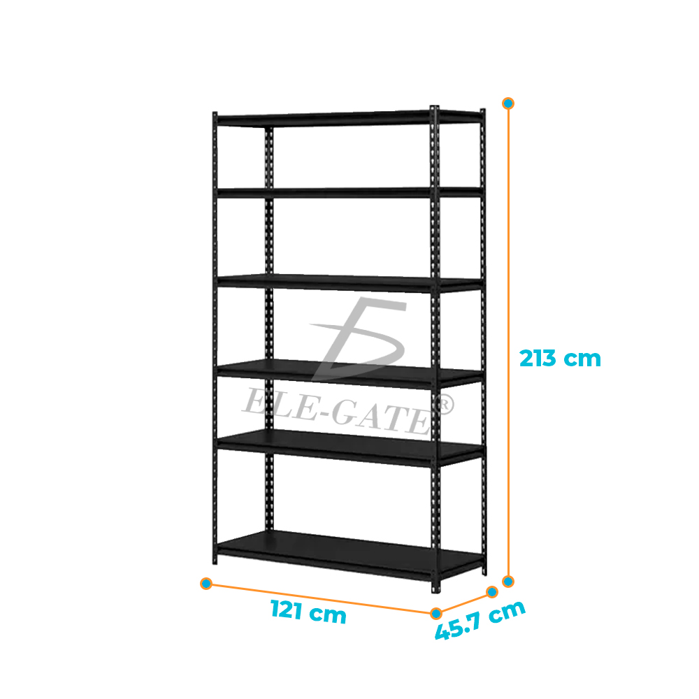 Estante de Acero Muscle Rack de 6 Repisas - Organización Robusta y Eficiente - Image 4