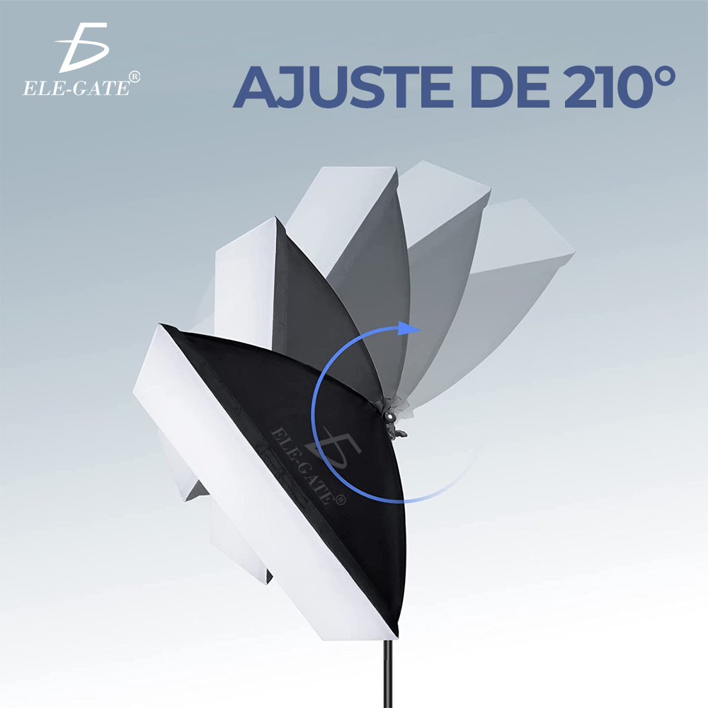 Kit de Iluminación Softbox Profesional para Fotografía de Estudio para Retratos, Producto de Fotografía de Moda. - Image 3