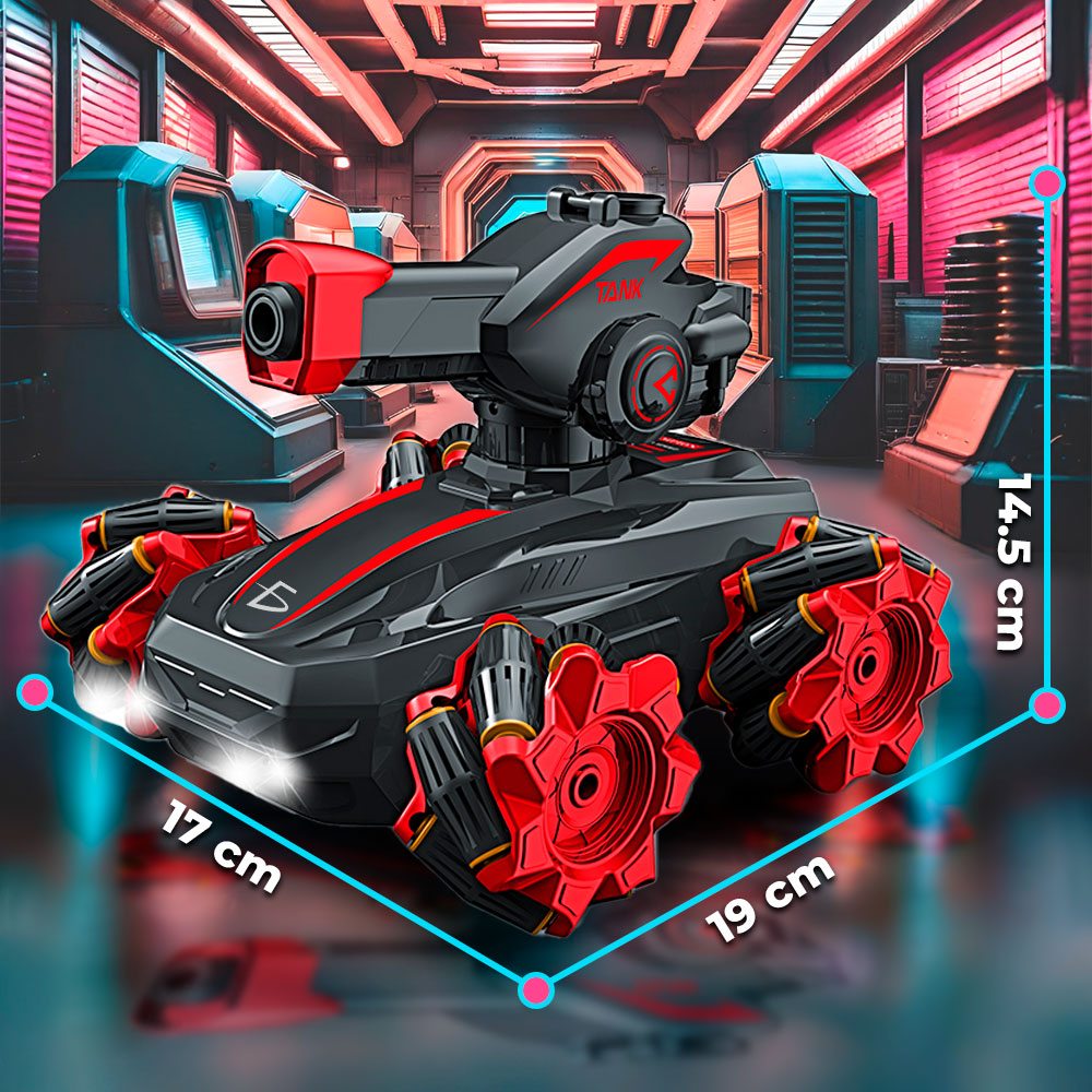 Coche de Control Remoto con Rociador de Agua: Divertida Experiencia de Conducción y Combate" - Image 2