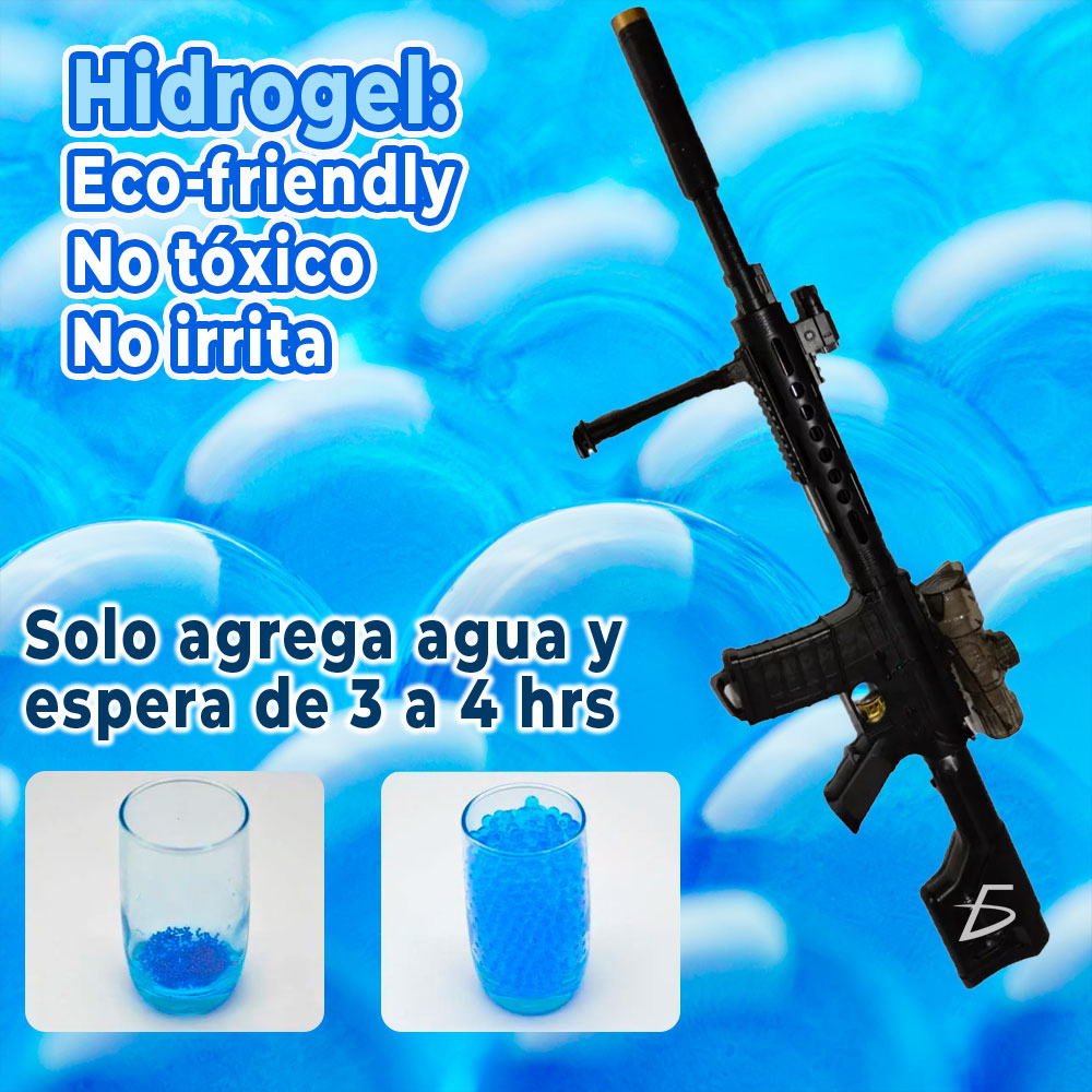 Rifle de juguete Subfusil Airsoft Mp5 - Image 2