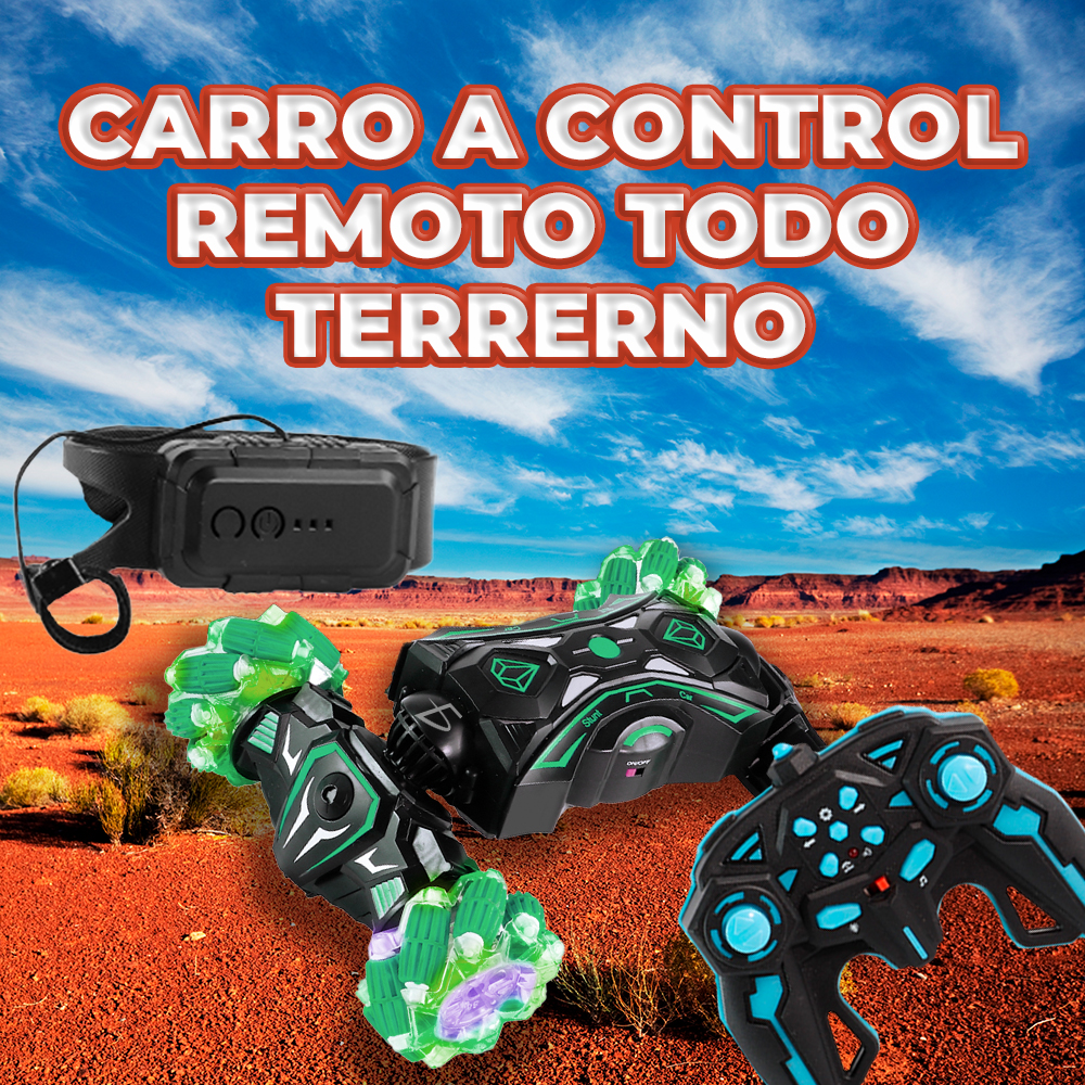 Coche de Acrobacias a Control Remoto con Sensor de Gestos