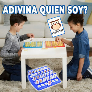 Juego de Adivinanzas Familiar (48 Cartas) - "Adivina ¿Quién Soy?"