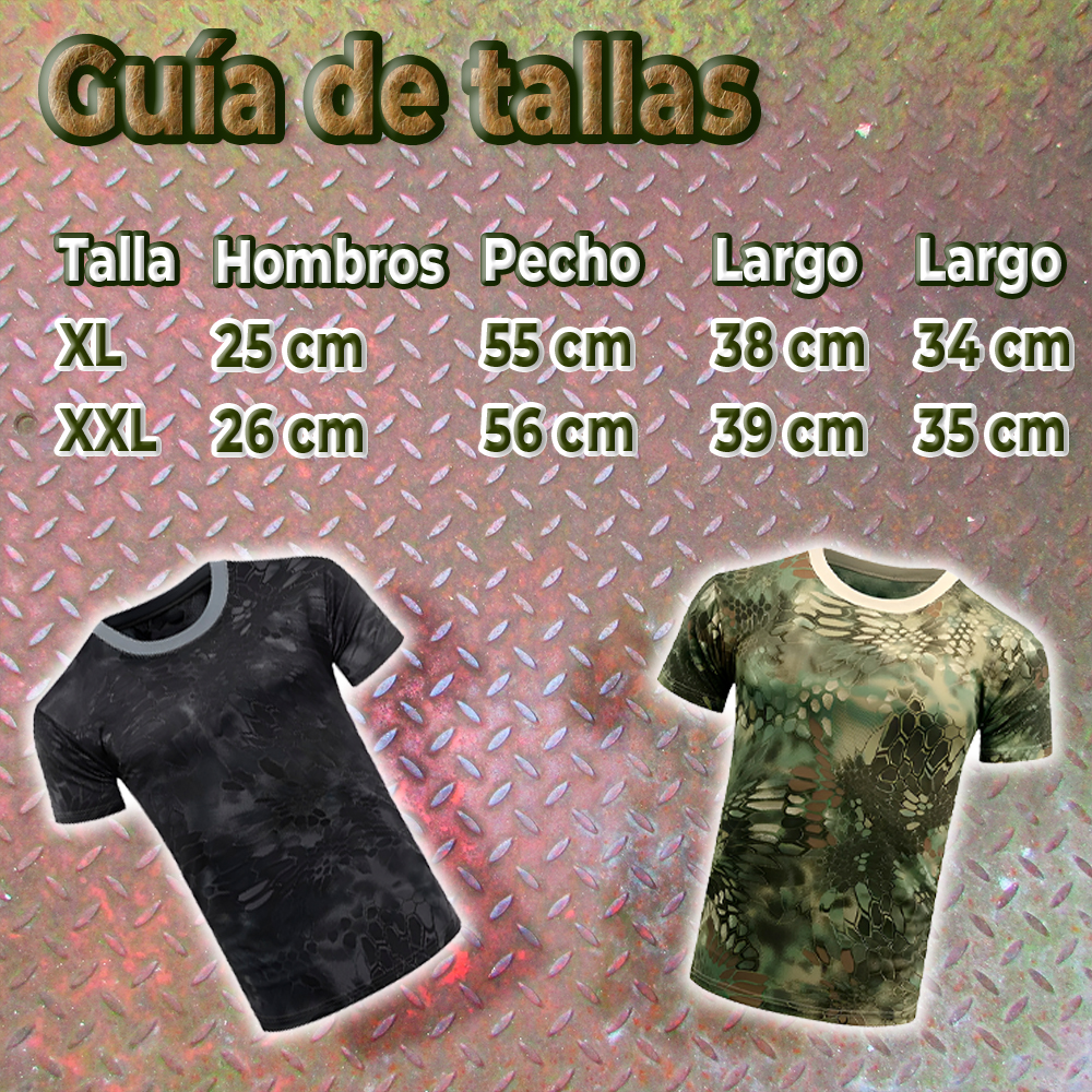 Playera Táctica Unisex Talla XXL Super Transpirable - Image 4