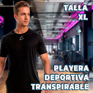 Playera Deportiva Traspirable Cómoda y Ligera
