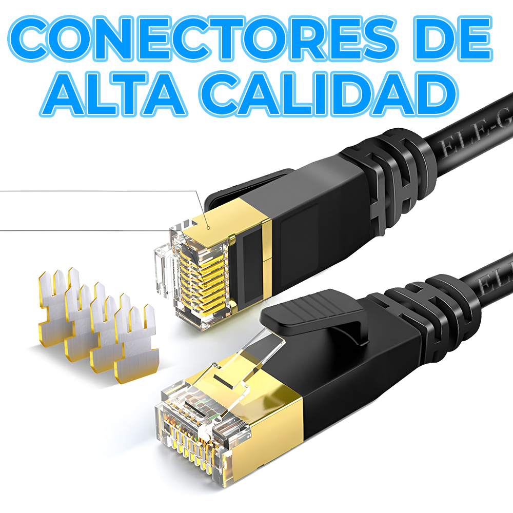 Cable para Red Cat7 Vention RJ45 Ethernet UTP Negro 3m - Image 3