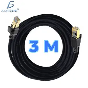 Cable para Red Cat7 Vention RJ45 Ethernet UTP Negro 3m