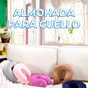 Almohada de Viaje en Espuma de Memoria: Cómoda y Versátil para un Viaje Perfecto"